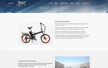 בניית אתרים | עיצוב אתרים | ג'ומלה - בניית אתר אופני ג'אגר - about- 
